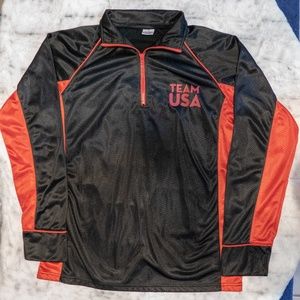 TEAM USA - MEN'S  ZIP PULLOVER JACKET
